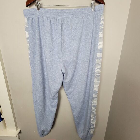 Splendid Jogger Sweatpants Camo Stripe Heather Blue XXL - Picture 4 of 5